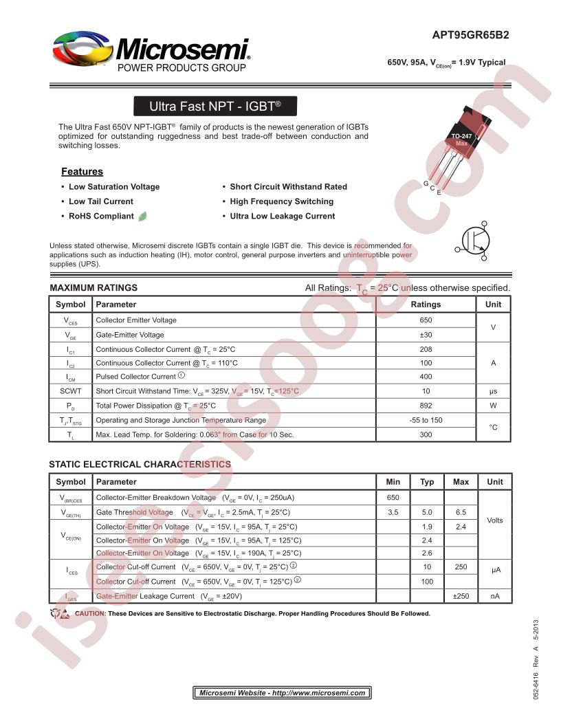 APT95GR65B2
