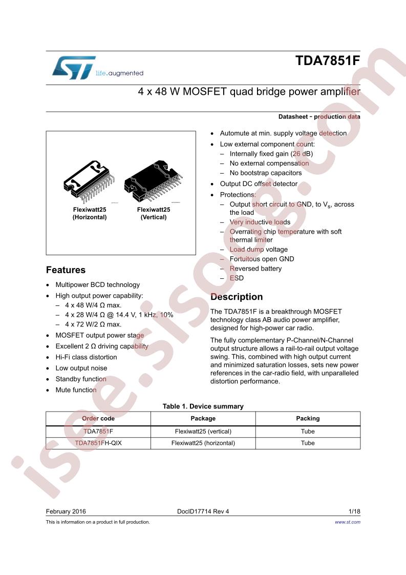 TDA7851F