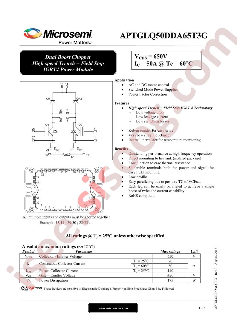APTGLQ50DDA65T3G