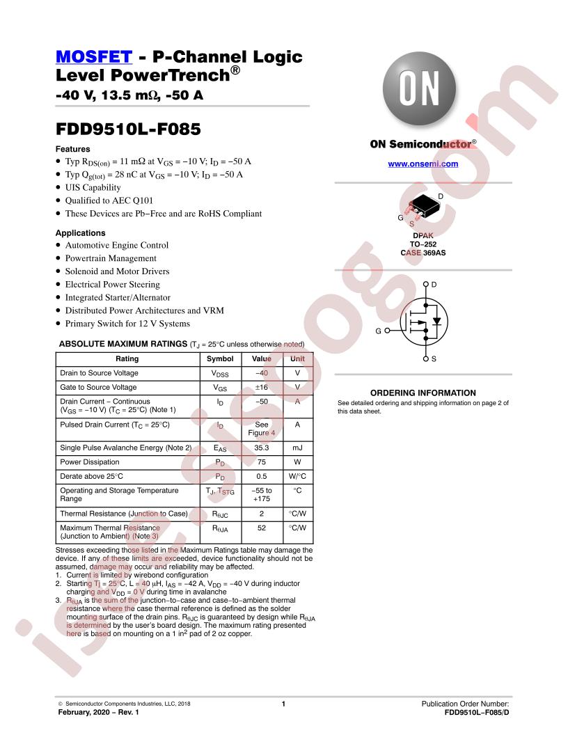 FDD9510L-F085