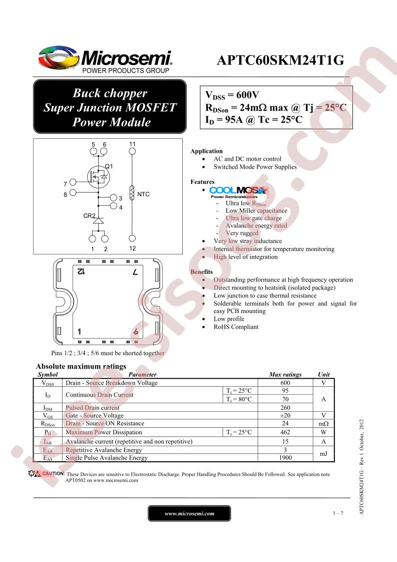 APTC60SKM24T1G