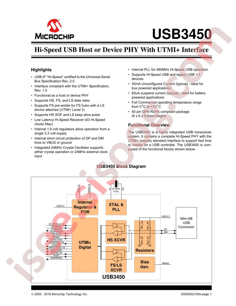 USB3450
