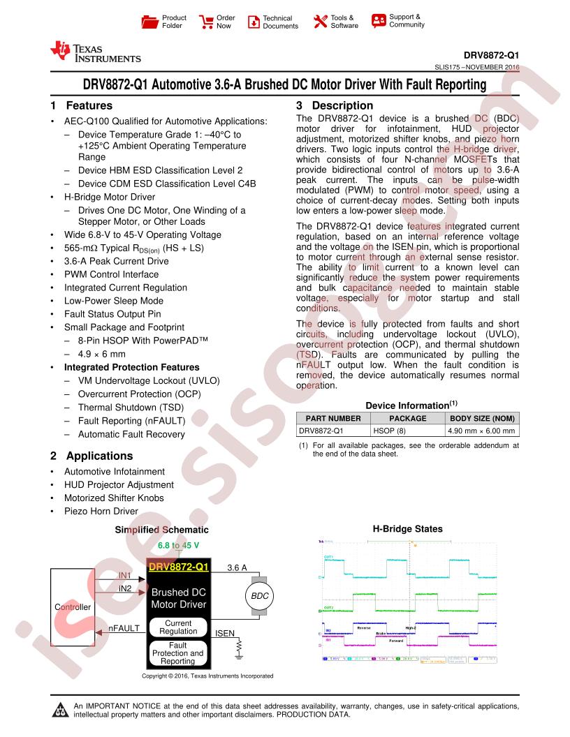 DRV8872-Q1