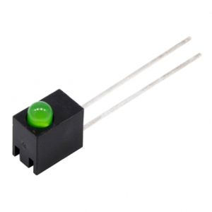 LED قابدار تکی سبز رایت 3mm