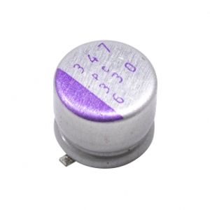 خازن SMD الکترولیت 330uF / 6.3V سایز 6.3x5.9 مارک Panasonic