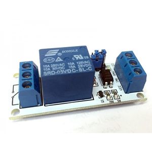 ماژول رله 5 ولت تک کاناله با اپتوکوپلر Relay Module