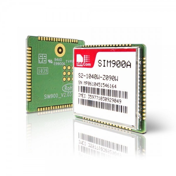 ماژول GSM با تراشه Sim800A قابلیت اتصال GPRS و ارسال و دریافت پیامک
