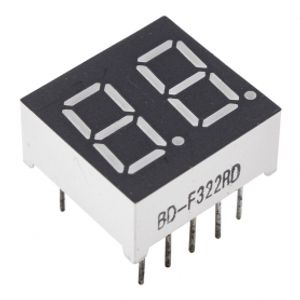 سون سگمنت 2 دیجیت 0.36 اینچ سبز کاتد مشترک کد BD-F322