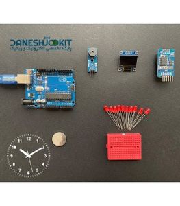 کیت ساعت فول دیجیتال آردوینو Arduino