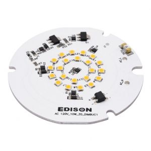 LED DOB سفید مهتابی 120VAC 10W قطر 70mm مارک EDISON