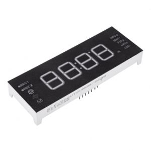 سون سگمنت 4 دیجیت چند منظوره ساعتی 0.56 اینچ دو رنگ آند مشترک سایز 84x30mm