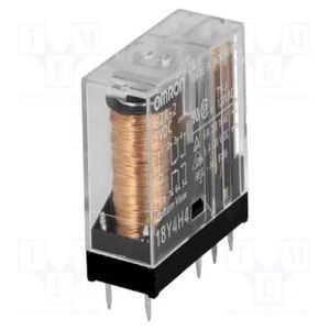 omron relay 5v 5a - رله کتابی امرن 2 کنتاکت 5 ولت 5 آمپر G2R-2