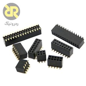 پین هدر مادگی 2X12 پین SMD