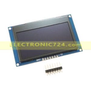 نمایشگر اولد OLED 128X64 سفید 2.42 اینچ SPI I2C