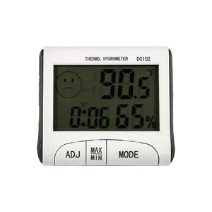 دماسنج و رطوبت سنج دیجیتالی رومیزی مدل DC-102