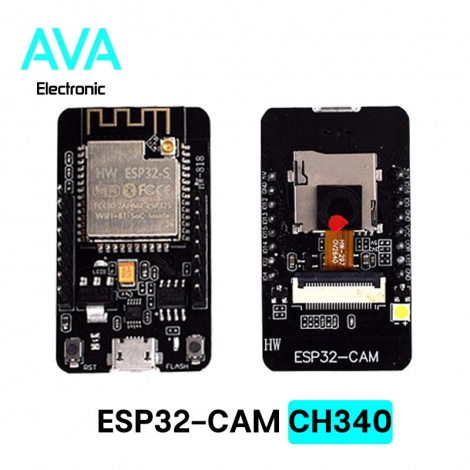 ماژول ESP32-CAM+CH340