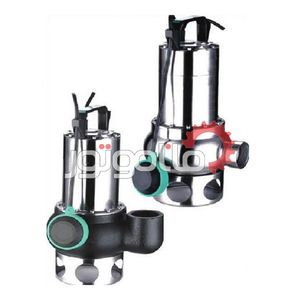 پمپ لجن کش تک فاز 9.9 متر استیل پروانه ورتکس ابارا مدل SSA-50-17/0.75-M