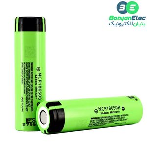 باتری لیتیوم یون 3.6v سایز 18650 3350mAh مارک Panasonic مدل NCR18650B