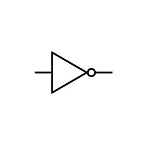 Inverter gate-single not gate-nc7s14m5x-74ahc1g14gw-گیت NOT اشمیت تریگری