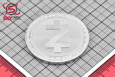 سکه نمادين Zcash ، نقره اي (طرح شماره 1)