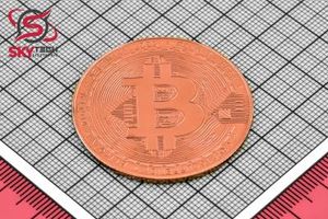 سکه نمادين BITCOIN ، برنزي (طرح شماره 1)