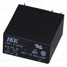 رله کتابی 6 پایه 12 ولت 2 باز HKE HRM4-S-DC12V