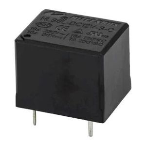 رله میلون HELISHUN 12V، تک کنتاکت 250 ولت 10 آمپر، 12V 1C SPDT 250VAC-10A Relay