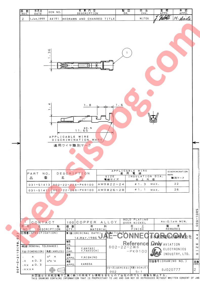 DD2-22-22S-PKG100