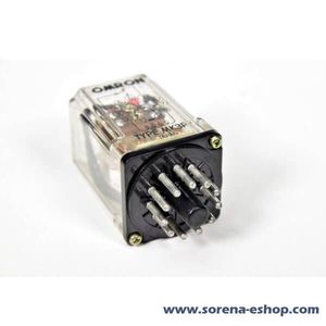 رله شیشه ای Omron Type MK3P-Ac24v با سوکت پایه