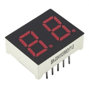 سون سگمنت 2 دیجیت 0.4 اینچ قرمز کاتد مشترک