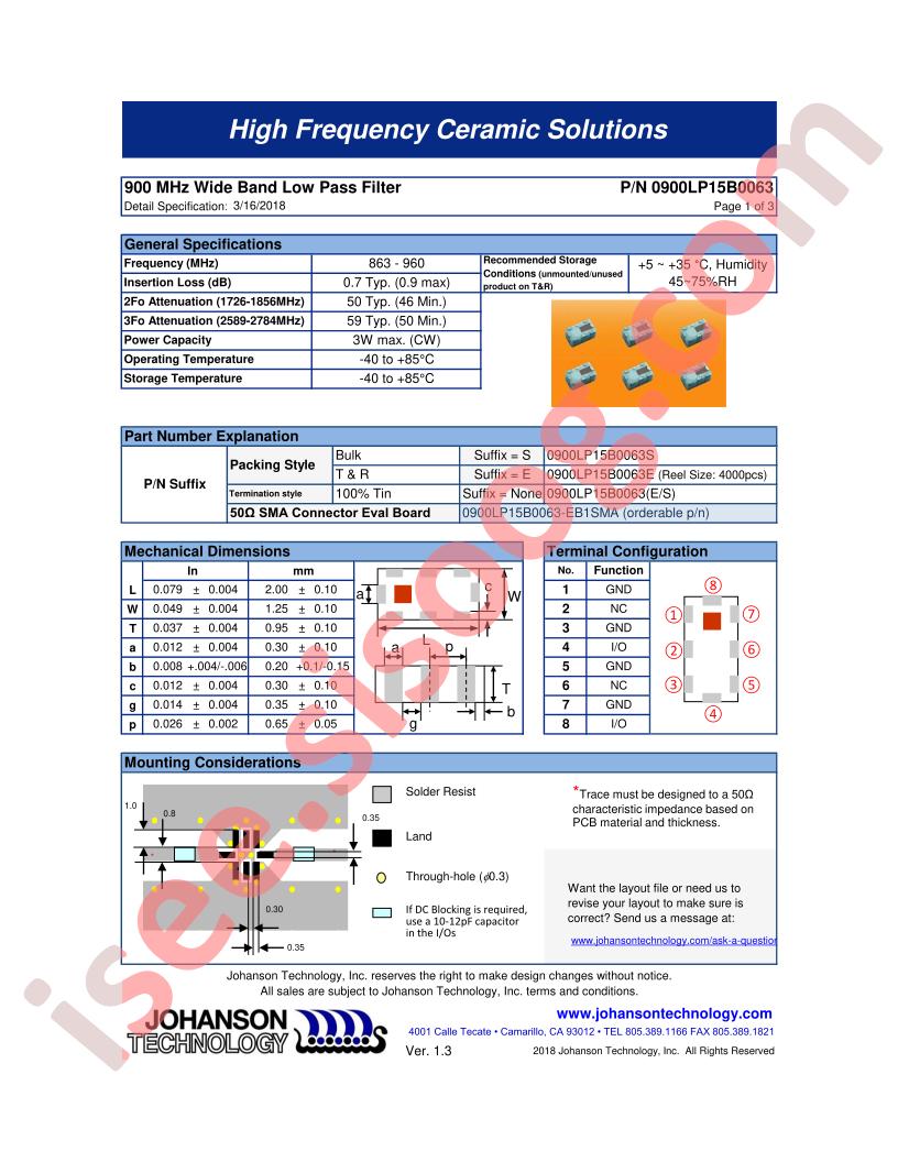 0900LP15B0063S