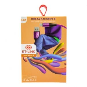 کابل شارژر Micro USB مارک ET-LINK مدل ETL005