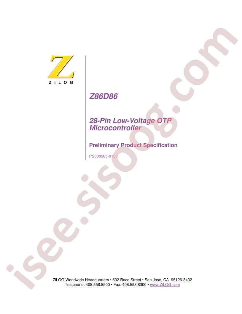 Z86D86