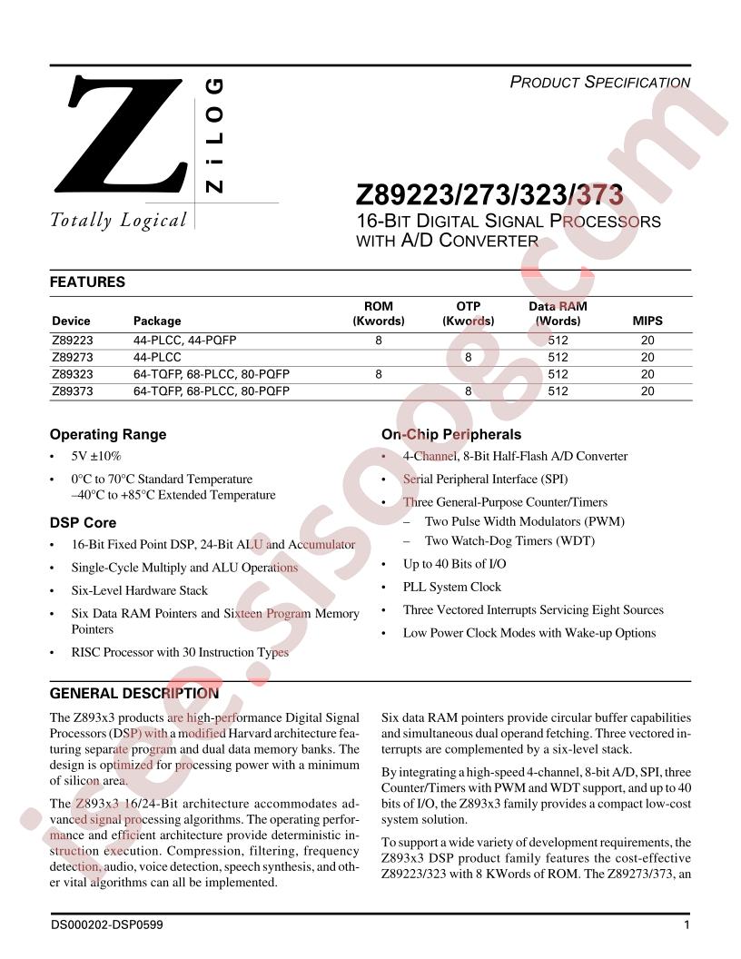 Z8922320FSC
