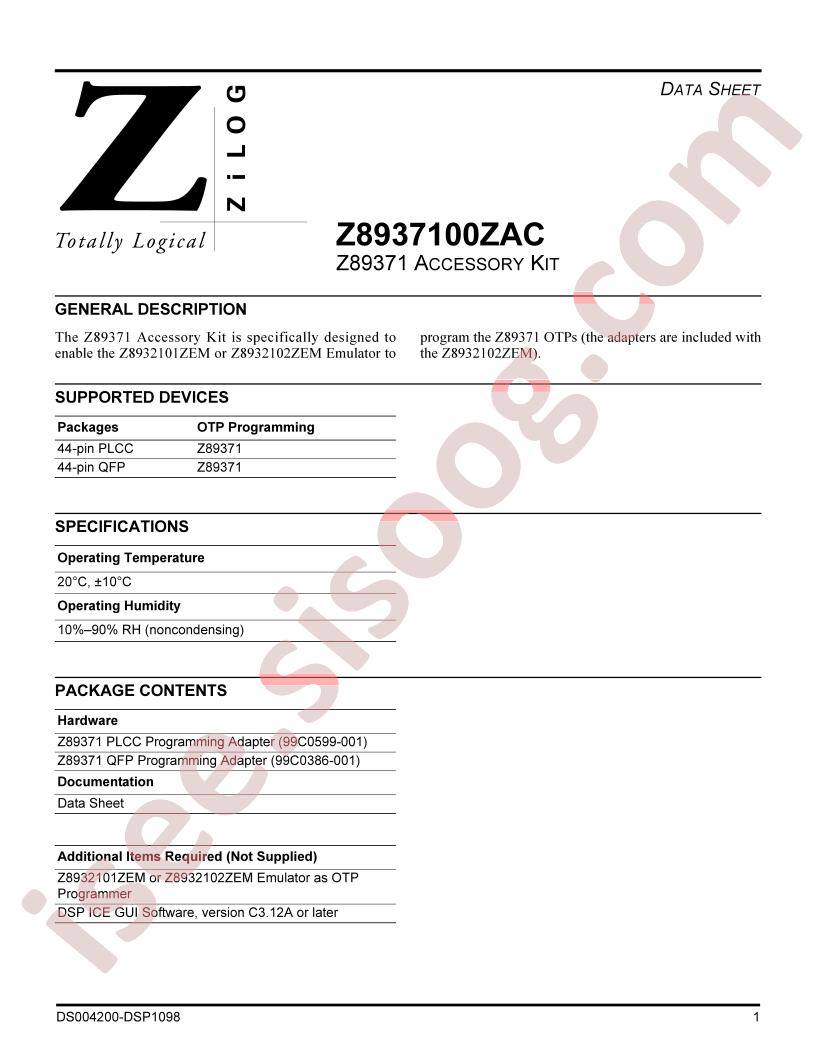 Z8937100ZAC