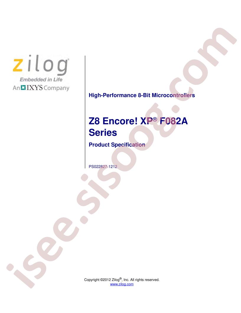 Z8F011AHJ020SG