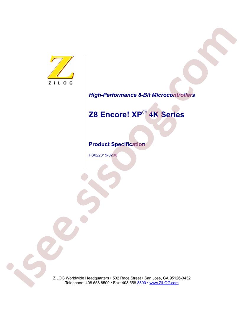 Z8F011AHJ020SC