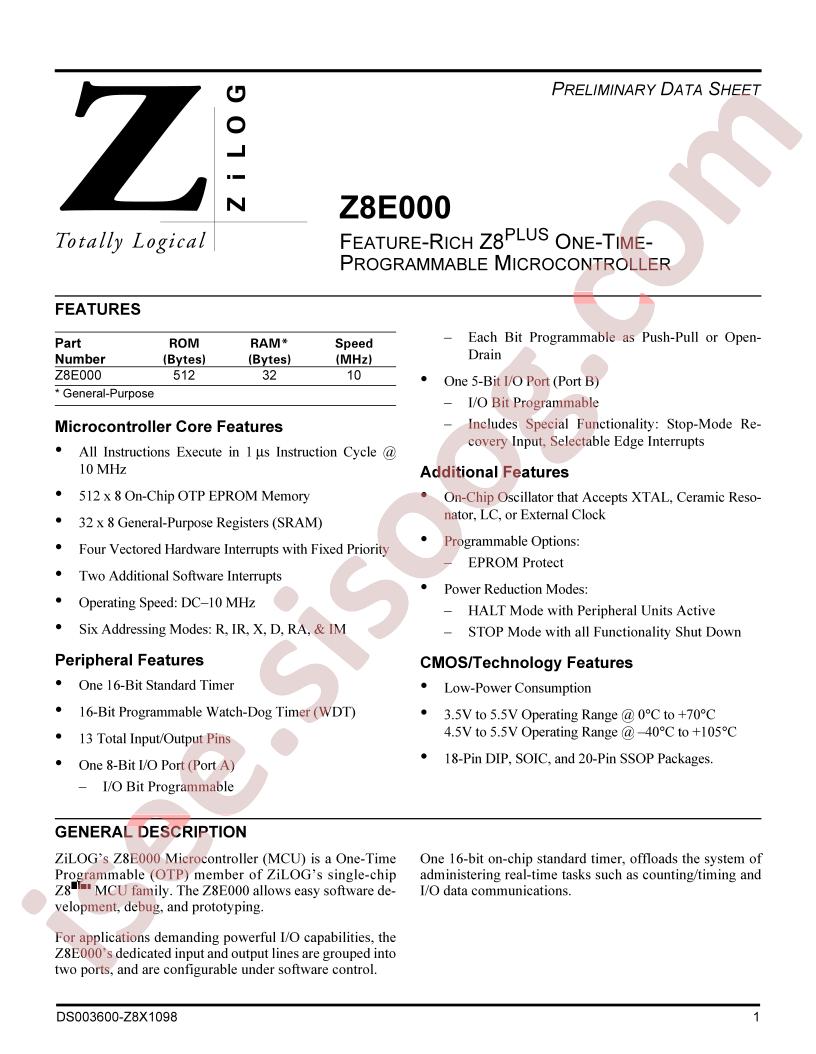 Z8E00010HSC