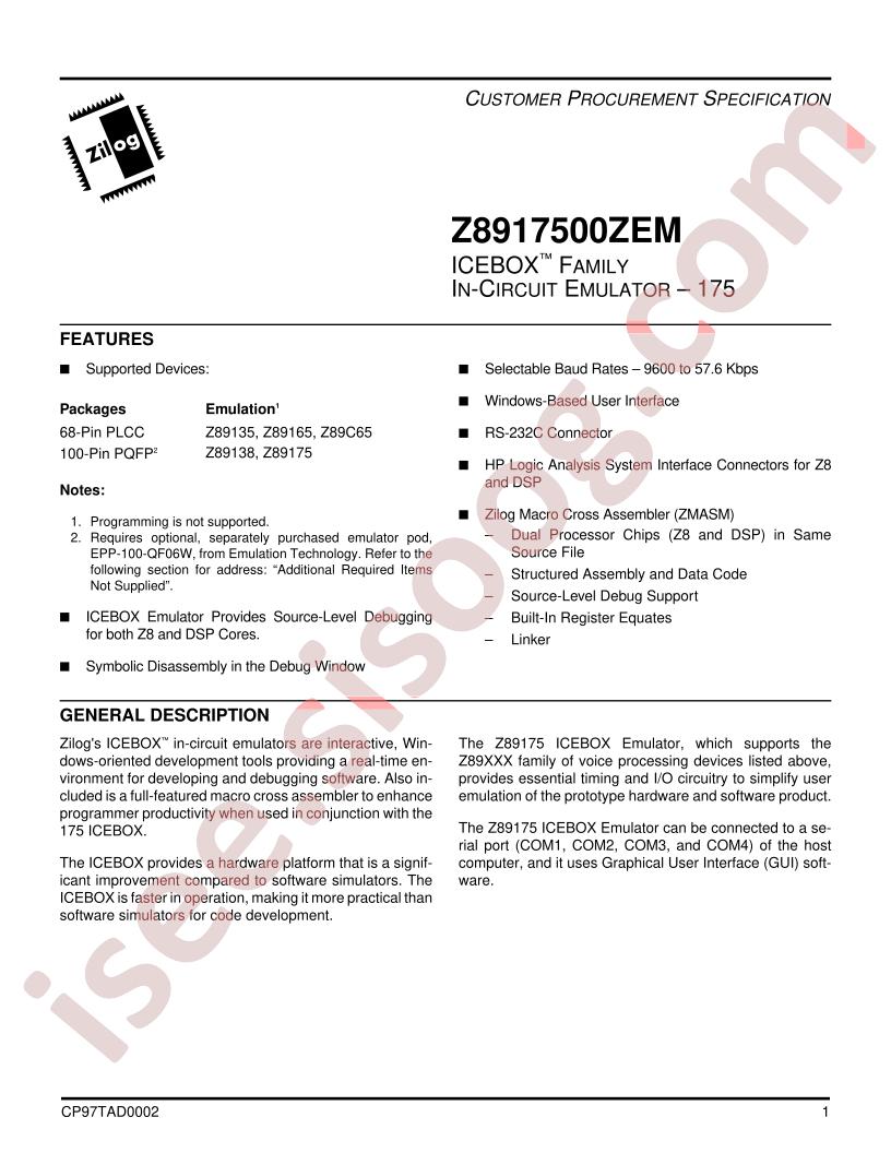 Z8917500ZEM