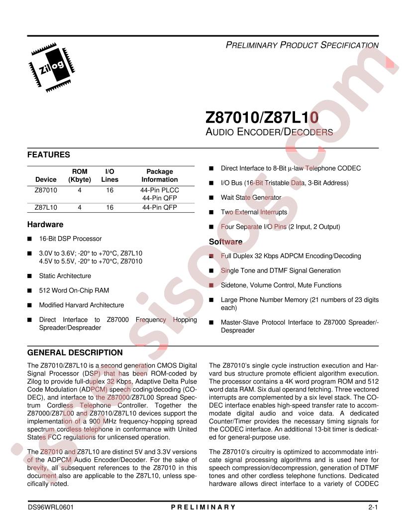 Z87010