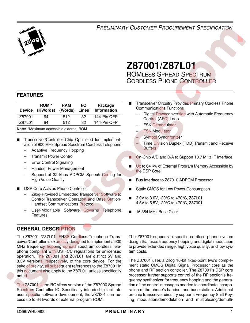 Z87001