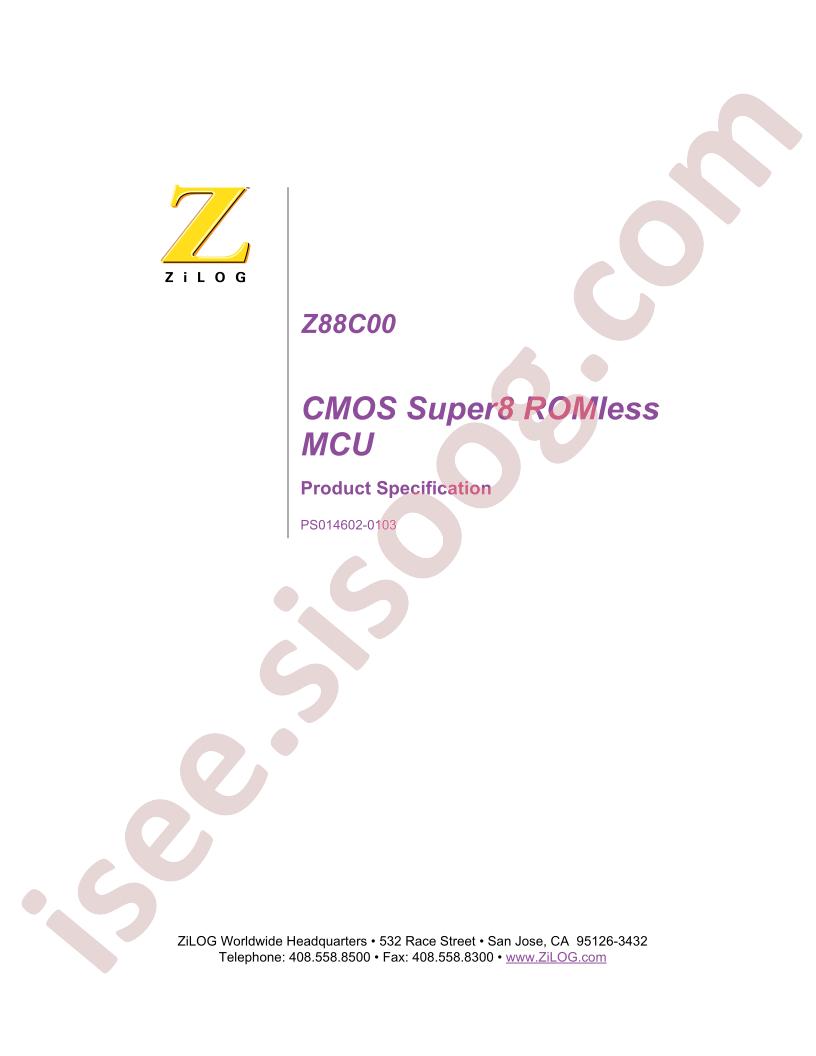 Z88C0020PSG