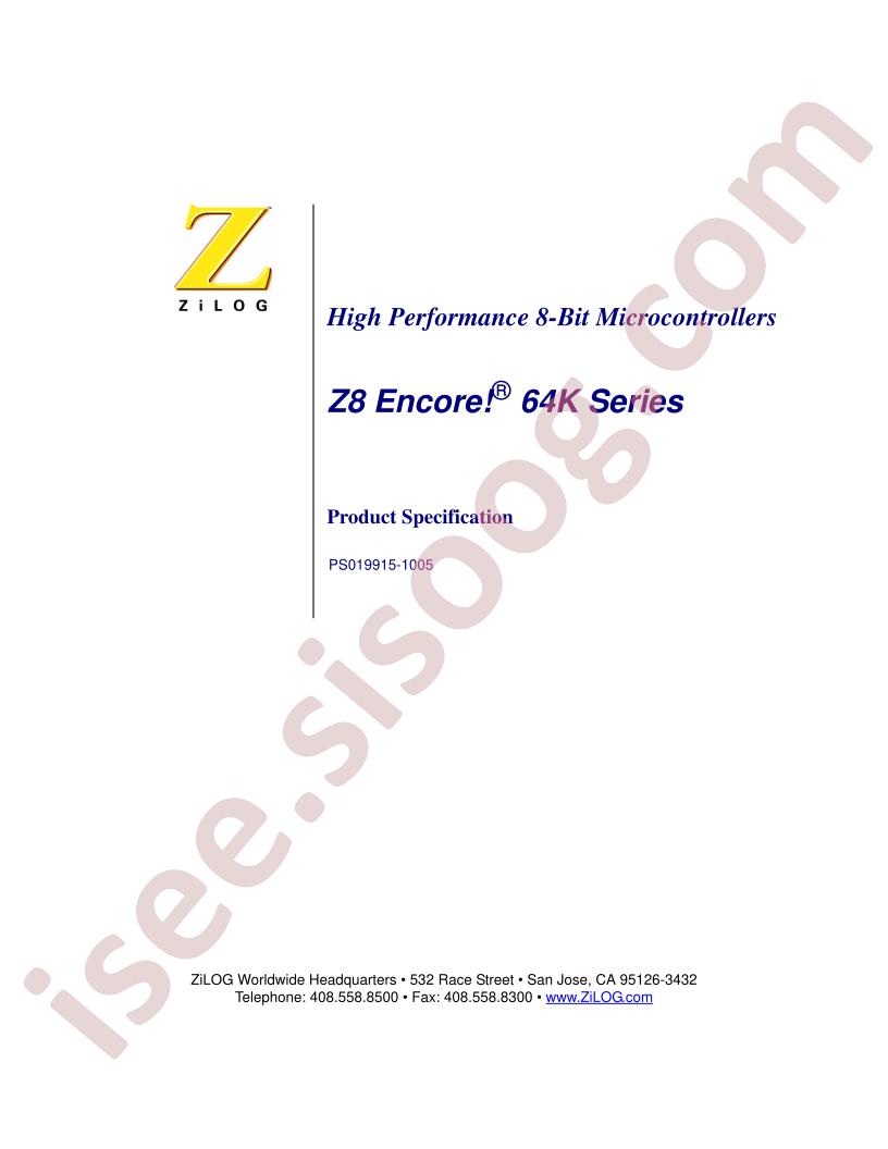 Z8F6421PM020SC