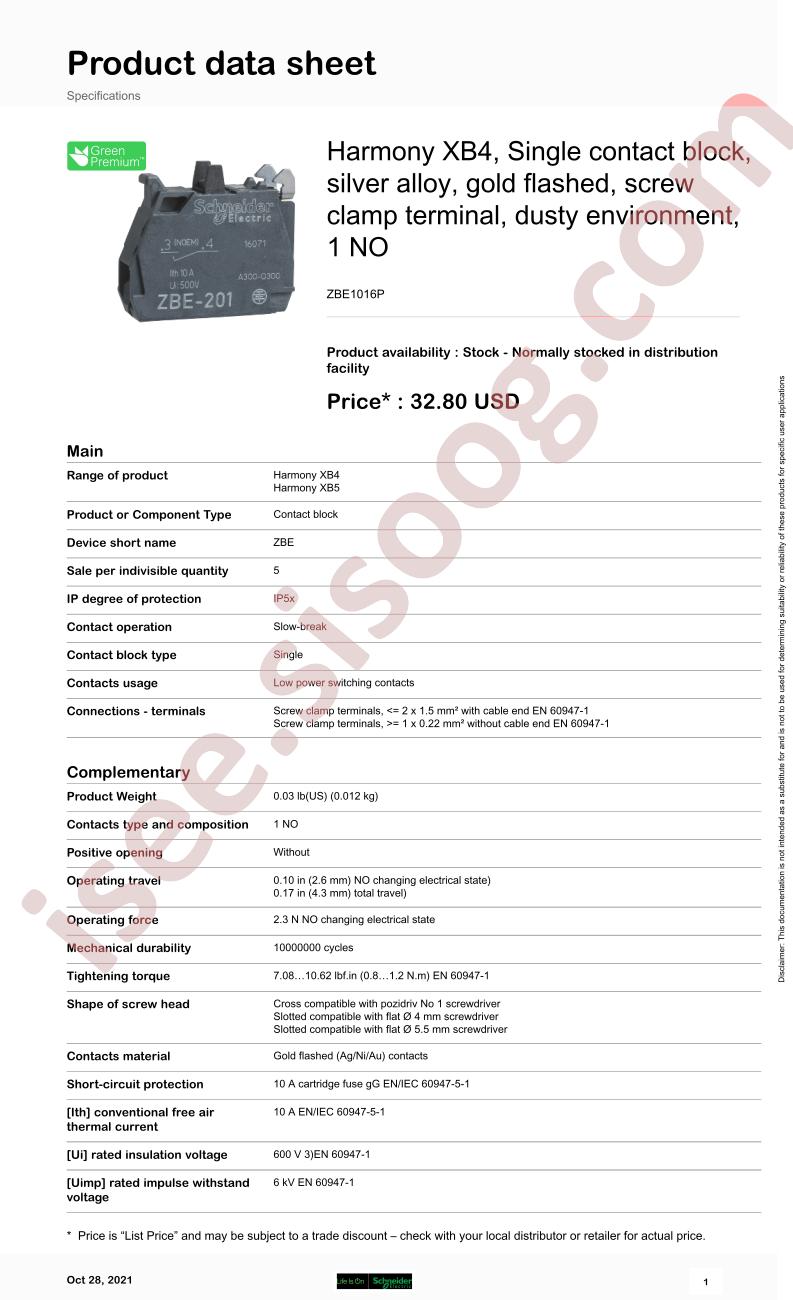 ZBE1016P