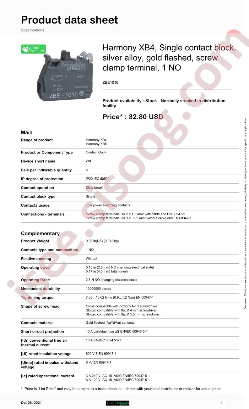 ZBE1016