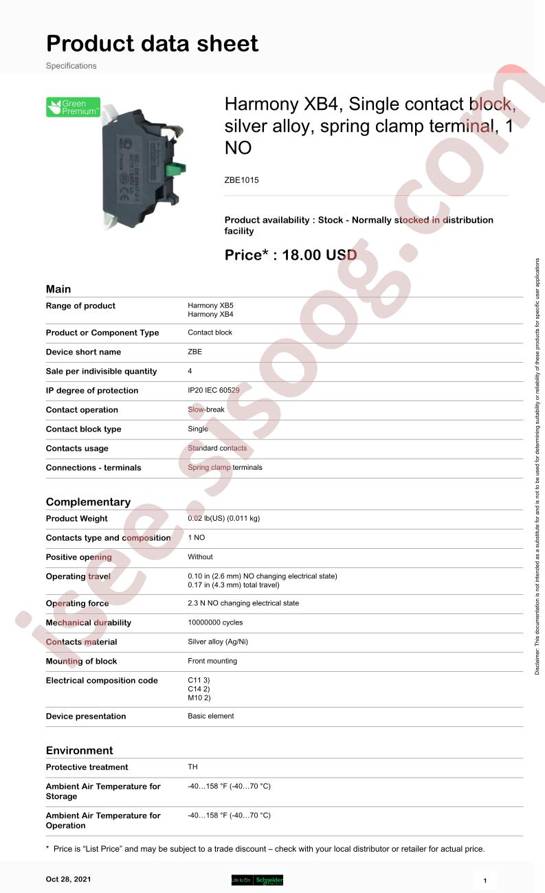 ZBE1015