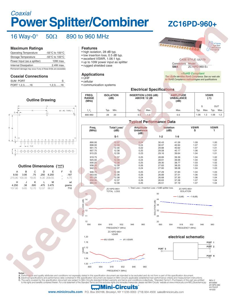 ZC16PD-960+