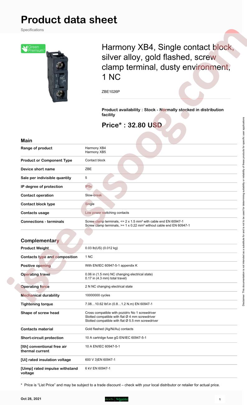 ZBE1026P