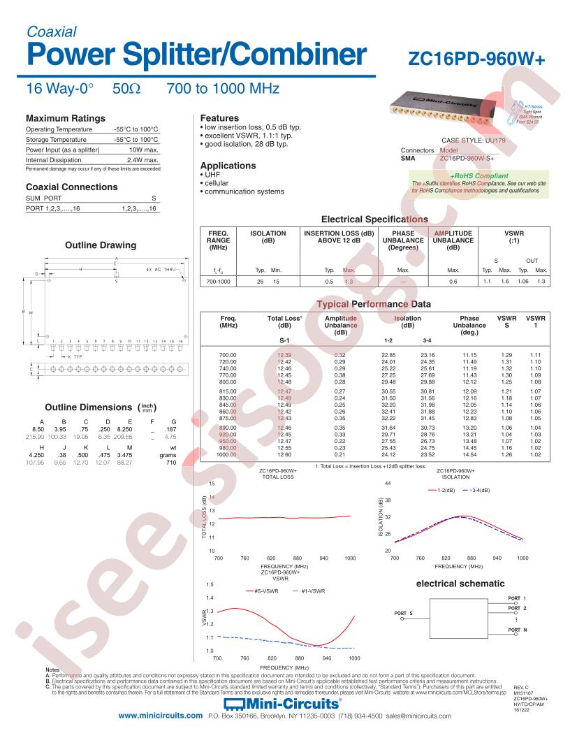 ZC16PD-960W+