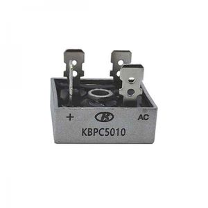 پل دیود مربع تکفاز برند بی KBPC5010 Brand B SINGLE PHASE BRIDGE RECTIFIER